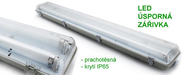 Přisazené trubicové svítidlo s LED zářivkou 120cm 16W T8 6500K